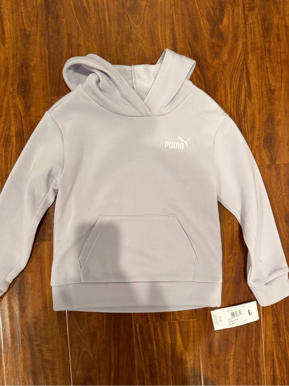 Puma hoodie pull over girls Small size 7